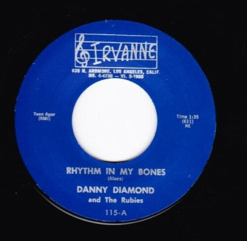 Danny Diamond - Rhythm In My Bones / The Badman - Irvanne