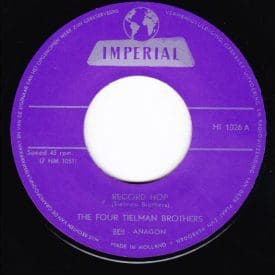 Four Tielman Bros – Record Hop / Swing It Up – Imperial 45 Repro