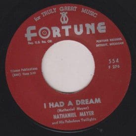 NATHANIEL MAYER - I HAD A DREAM/ I’M GONNA CRY - FORTUNE 45 RE