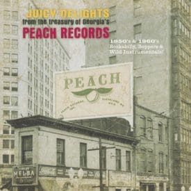 VARIOUS - JUICY DELIGHTS FROM THE TREASURY OF PEACH RECORDS - BE SHARP DBL 12" LP
