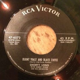 SHORTY LONG - BURN TOAST & BLACK COFFEE / BOOTS BROWN - TROLLIN' - RCA VICTOR 45 RE