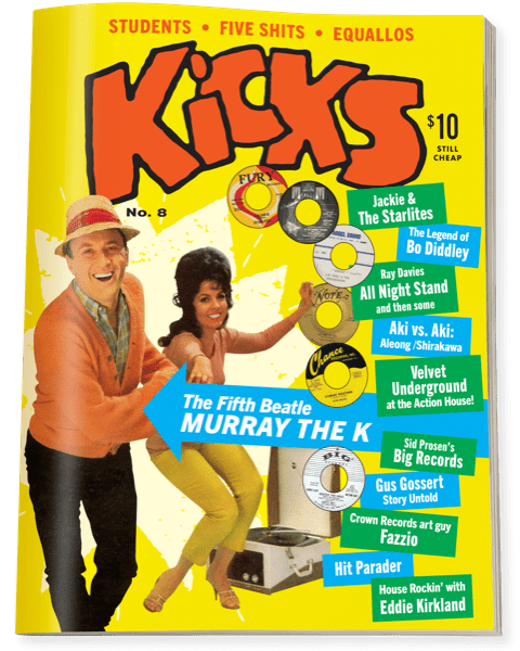 From here to obscurity – Kicks magazine created by Billy Miller and Miriam Linna in 1979