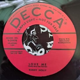 Buddy Holly Love Me Midnight Line Decca demo