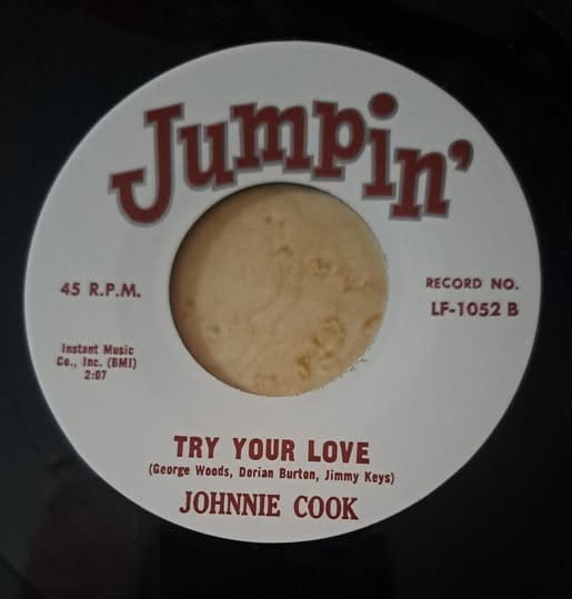 Clarnce Henry Come on and Dance Johnnie Cook Try My Love