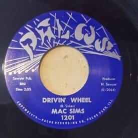 Mac Sims drivin wheel Palos