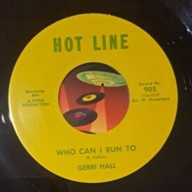GERRI HALL WHO CAN I RUN TO
