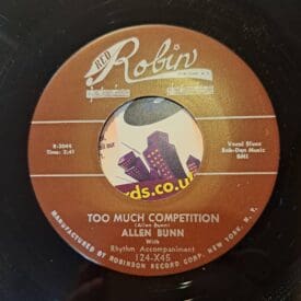 Allen Bunn Too Much Competition
