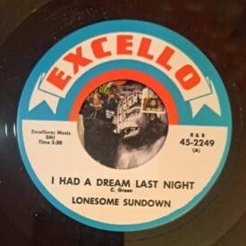 Lonesome Sundown I had a dream